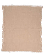 Little Fishies Gauze Receiving Blanket – Beige