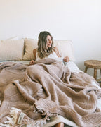 Senna Taupe – PARTY BLANKET™ – Queen