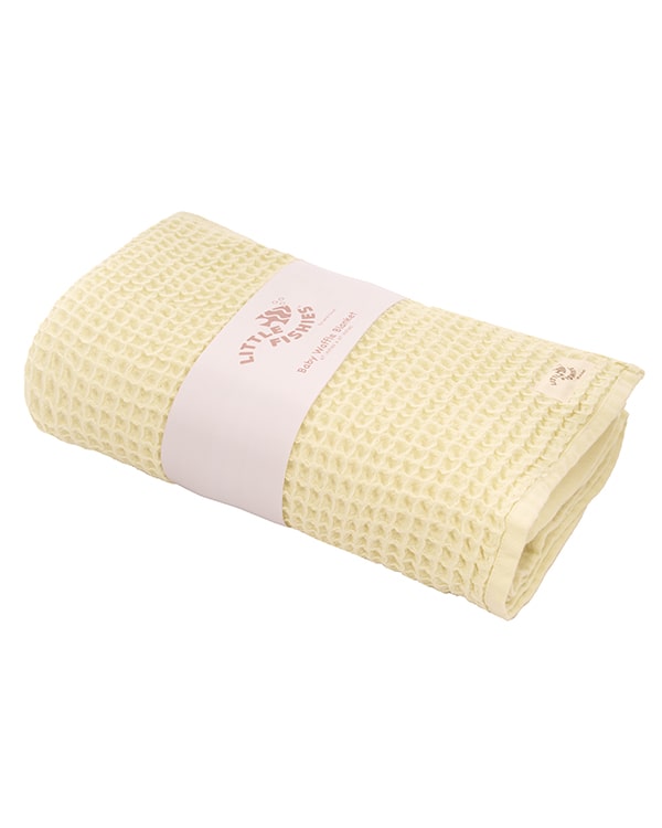 Little Fishies Waffle Blanket – Butter