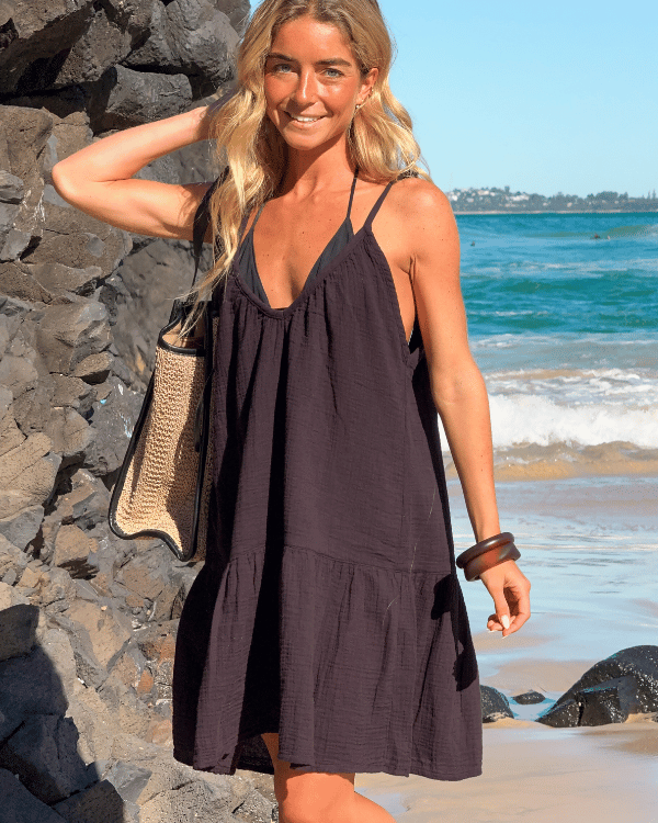 Baga Gauze Slip Dress