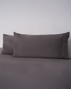 Luxe Sateen Sheet Set Steel Grey