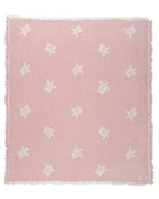 Rainbow Gauze Receiving Blanket Single with Pouch