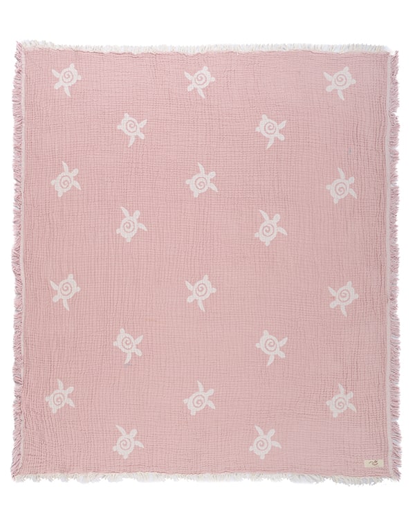 Rainbow Gauze Receiving Blanket Single with Pouch