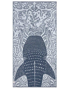 Whale Shark – Navy XL Bath Bundle 2 Pack