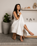 Micro Waffle XL Bath Bundle – 2 Pack -White