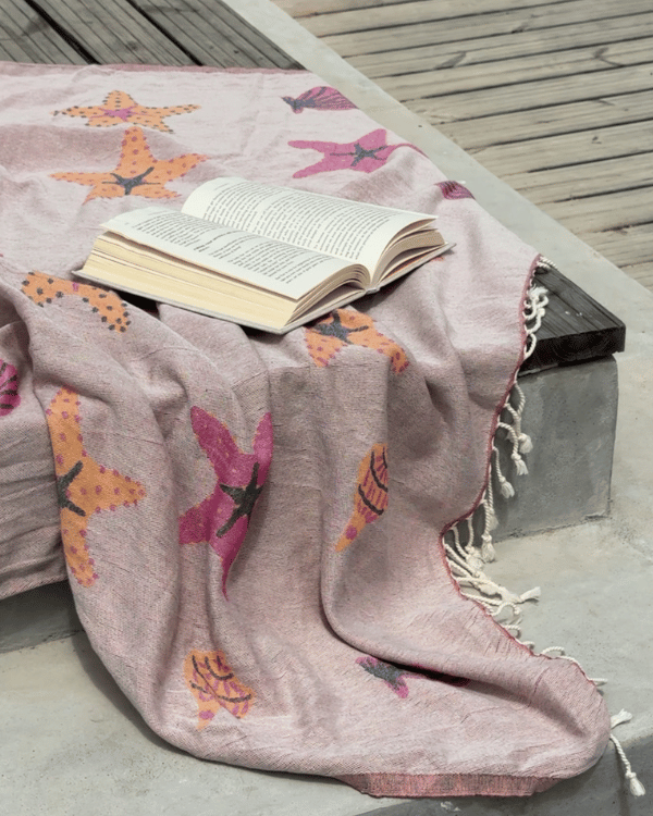 Large Sea Shore Towel