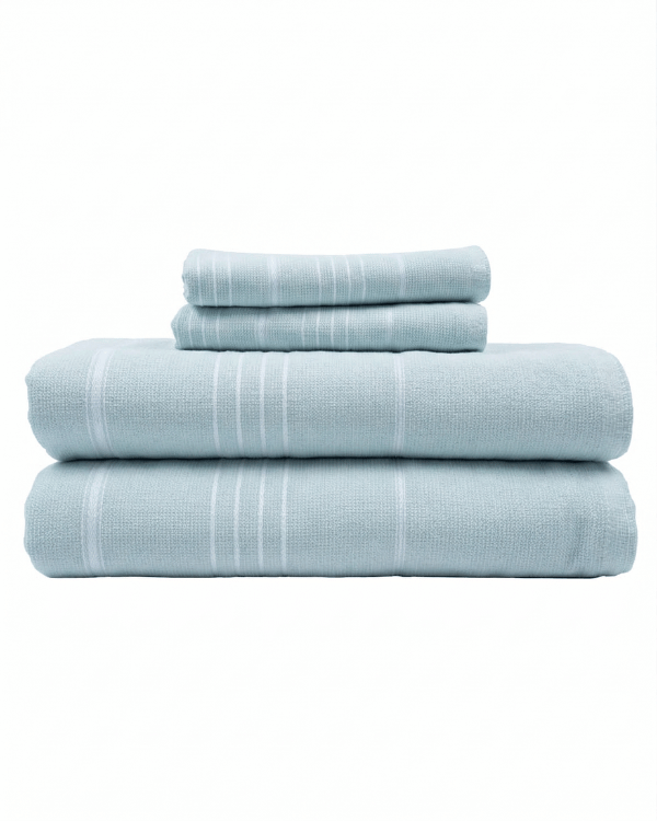 Terra Fringeless XL Bath Bundle – Ivory