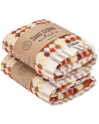 Stripe Polka Dot Hand Bath Bundle – 2 Pack – Taupe