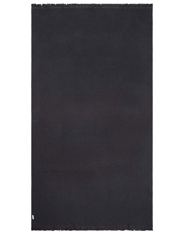 Micro Waffle XL Bath Bundle – 2 Pack – Black