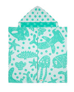 Sea Creatures Hooded Kids Bath Towel