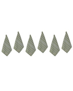 Classic Bath Washcloth Bundle 6 Pack – Sage
