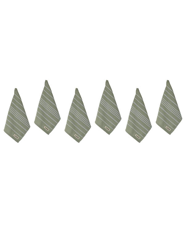 Classic Bath Washcloth Bundle 6 Pack – Sage