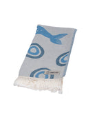 Dolphin Bubbles Kids Towel