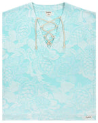 Floral Turtle Cover Up