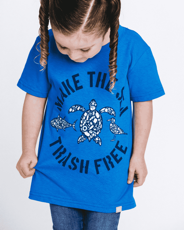 SC Dolphin Kids Tee – Sapphire Blue