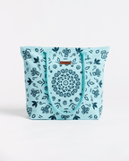 Checker Beach Tote