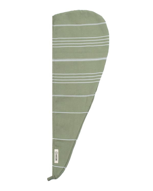 Terra Hair Towel – Green