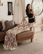 Painted Daisies Blanket