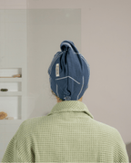 Classic Hair Towel – Navy