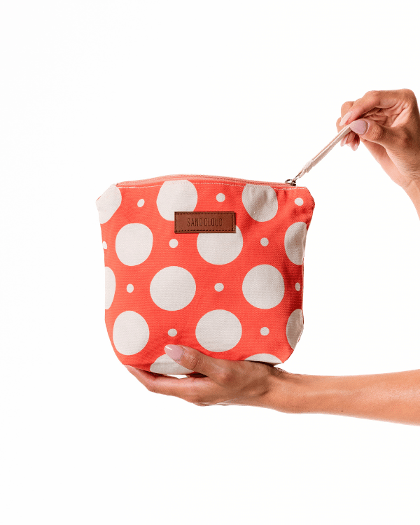 Polka Dot Zipper Pouch
