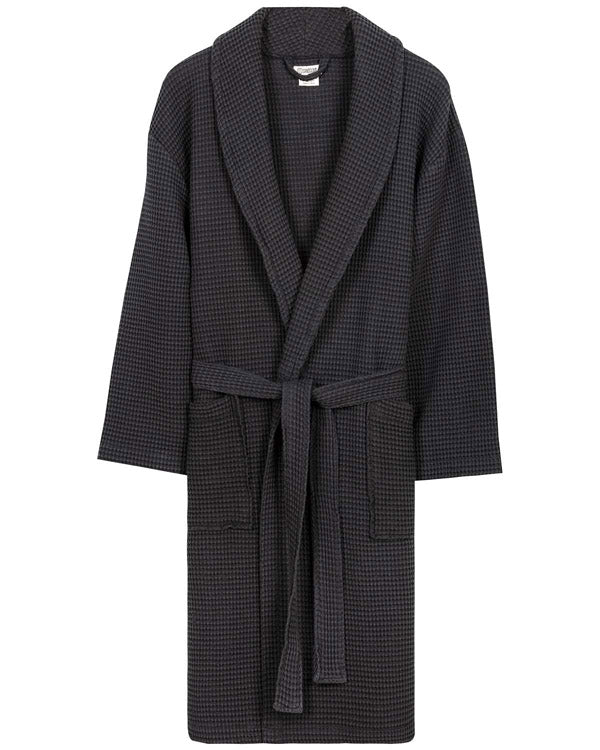 Micro Waffle Robe – Sand