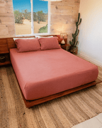 Sonoran Fitted Sheet – Terracotta
