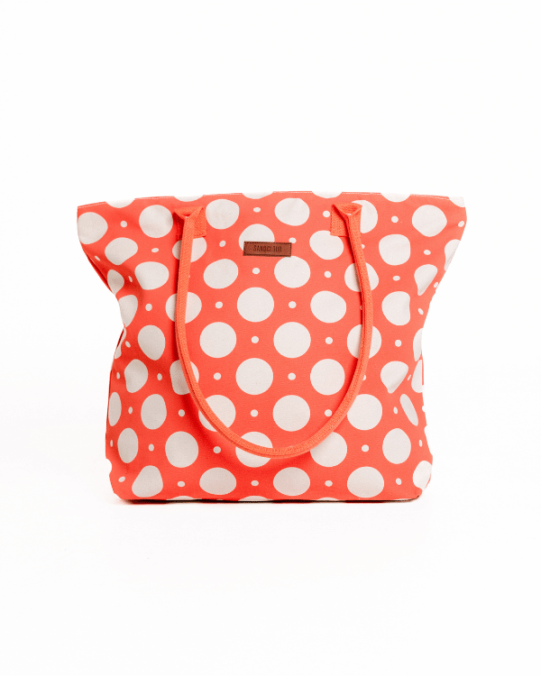 Checker Beach Tote