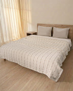 Cozy Texture Plush Blanket – Beige