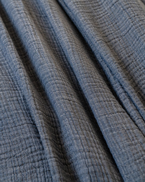 Senna Melange PARTY BLANKET™ Indigo – King