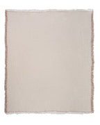 Little Fishies Gauze Receiving Blanket Set – 3 Pack – Natural / Beige / Warm Taupe