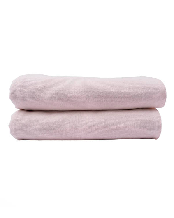 Terra Fringeless XL Bath Bundle 2 Pack – Calcite Pink