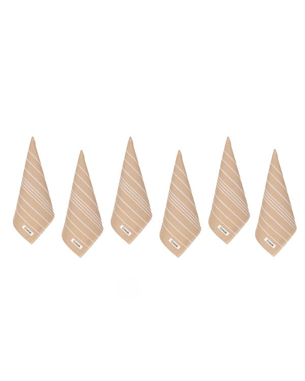 Classic Bath Washcloth Bundle- 6 Pack – Sand
