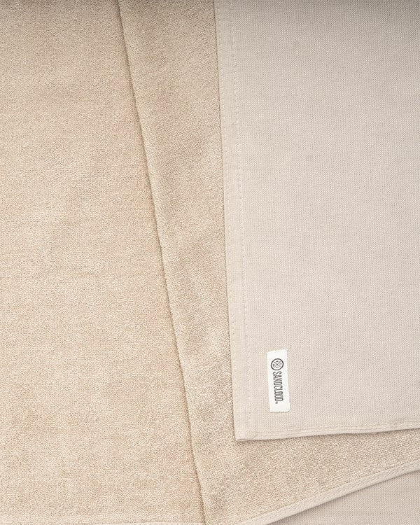 Terra Fringeless XL Bath Bundle – Sand – 2 Pack