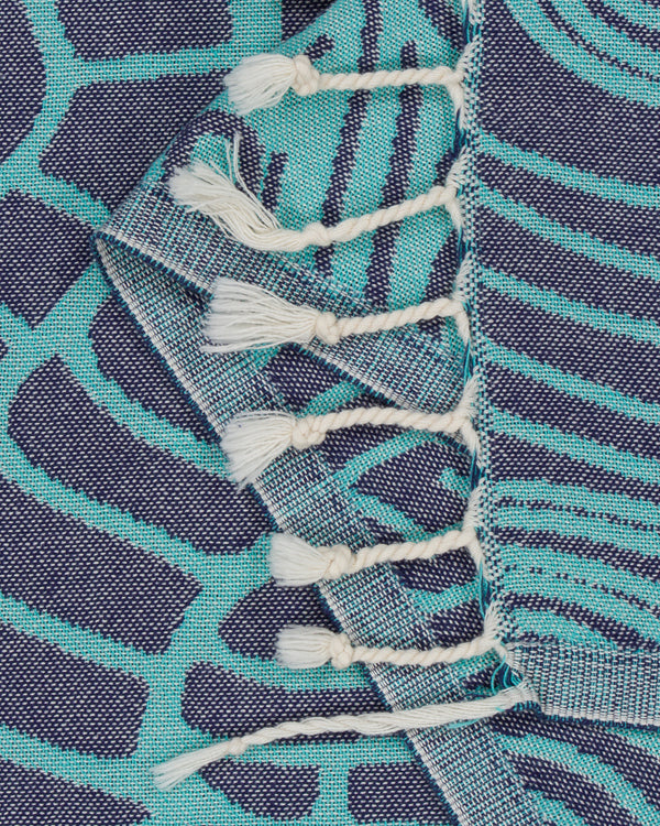Mint Swirl Turtle Towel