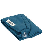Terra Hair Towel – Teal Blue