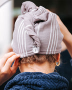 Classic Hair Towel – Grey