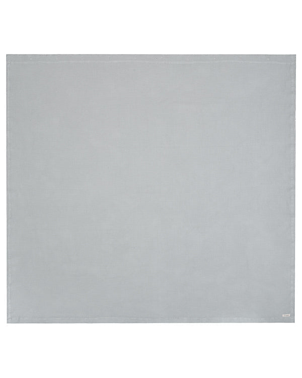 Micro Waffle Shower Curtain – Slate Blue