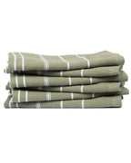 Classic Bath Washcloth Bundle- 6 Pack – Hedge Green