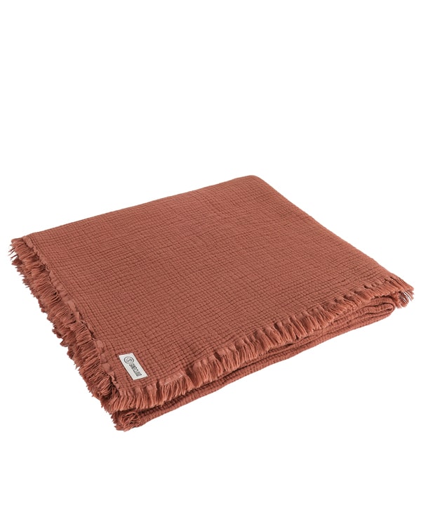 Lara Terracotta – PARTY BLANKET™ – Queen