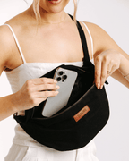 Solid Bum Bag – Black