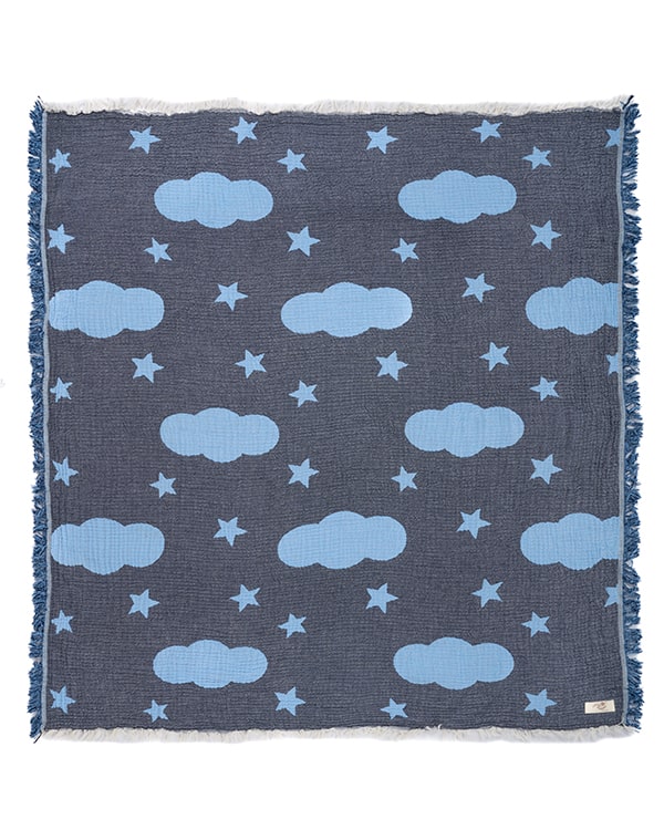 Ducky Gauze Receiving Blanket Single with Pouch