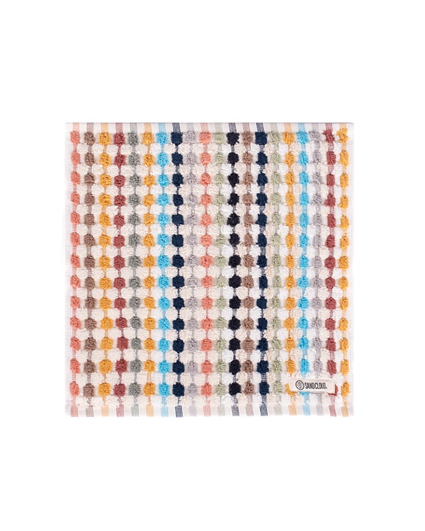 Stripe Polka Dot Washcloth Bath Bundle – 6 Pack