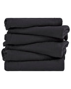 Terra Bath Washcloth Bundle – 6 Pack – Black