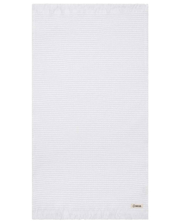 Micro Waffle XL Bath Bundle – White