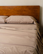 Signature Percale Solid Sheet Set Beige