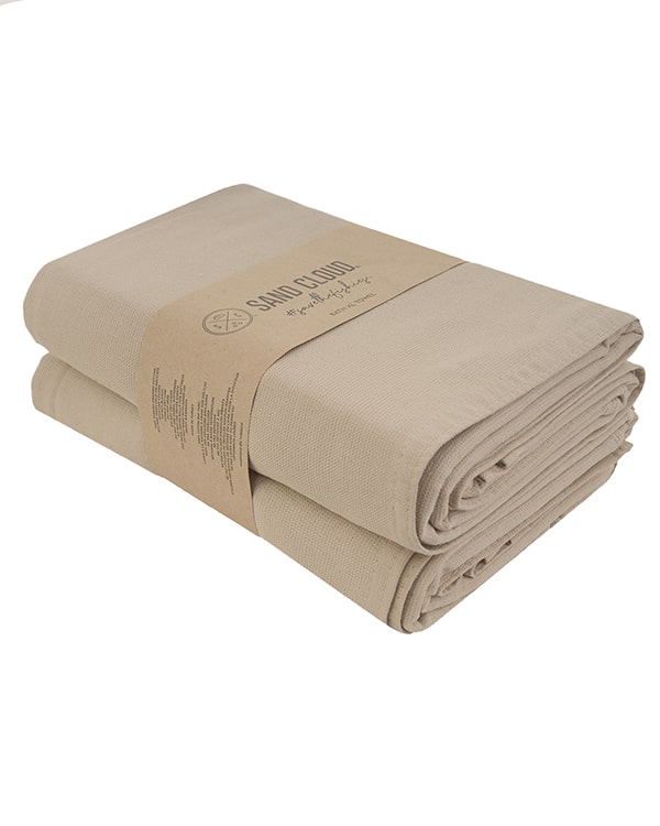 Classic Fringeless XL Bath Bundle – Slate Blue – 2 Pack