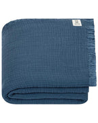 Lara Dark Denim – PARTY BLANKET™ – Queen