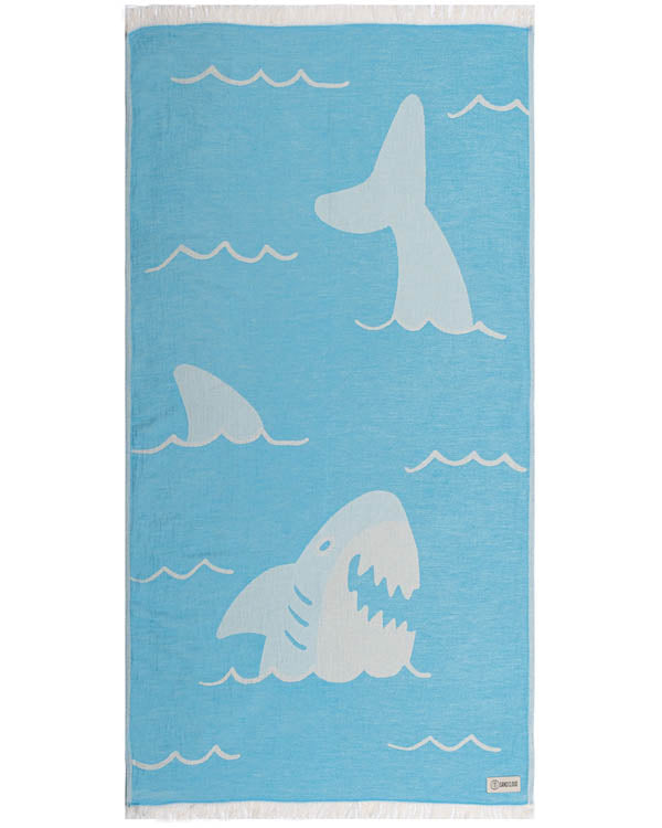 Turtle Walk Kids Towel