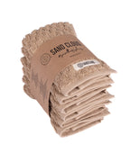 Atom Washcloth Bath Bundle – Black – 6 Pack
