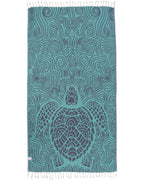 Mint Swirl Turtle Towel